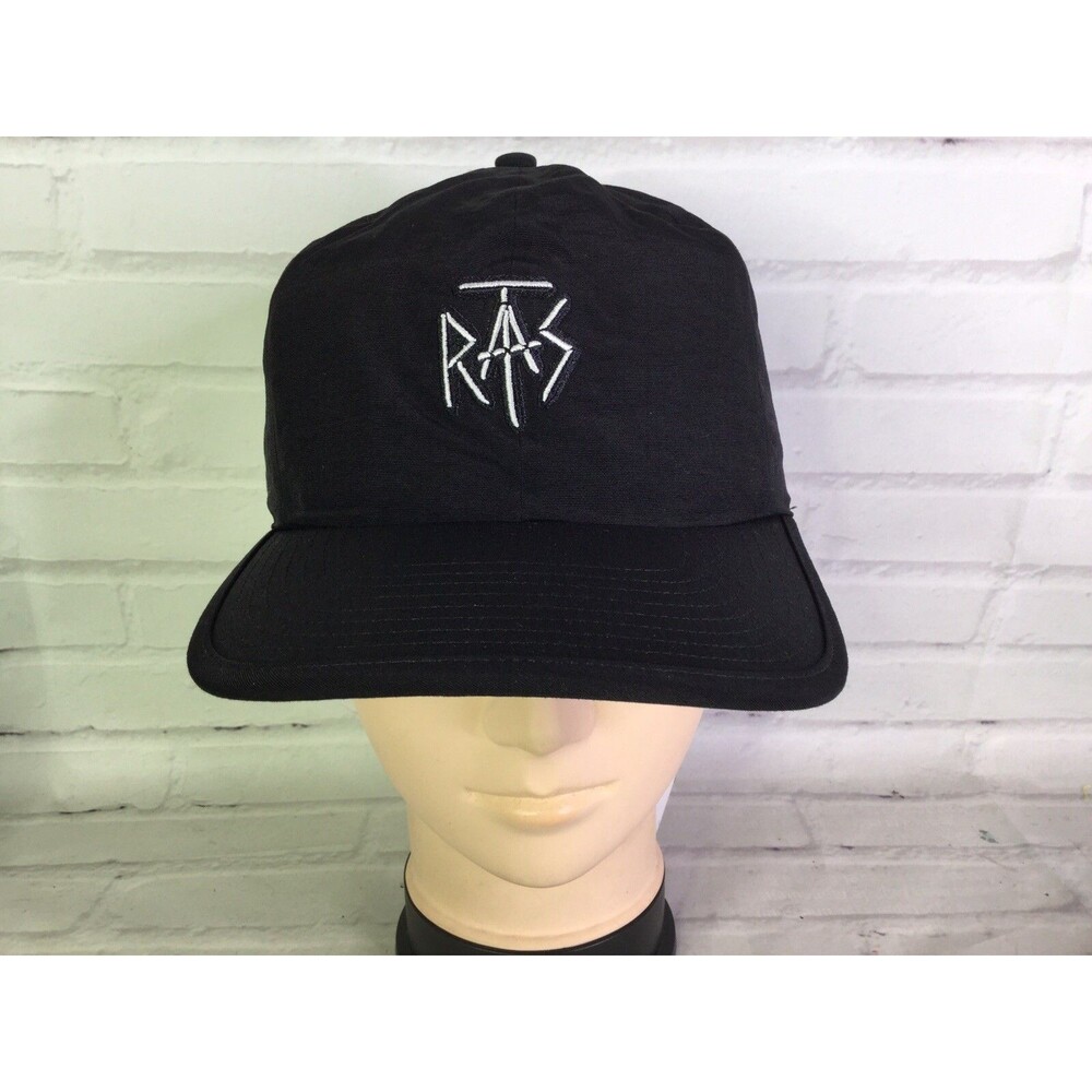 Dumbgood TMNT Teenage Mutant Ninja Turtles RATS Logo Adjustable Hat Cap Black